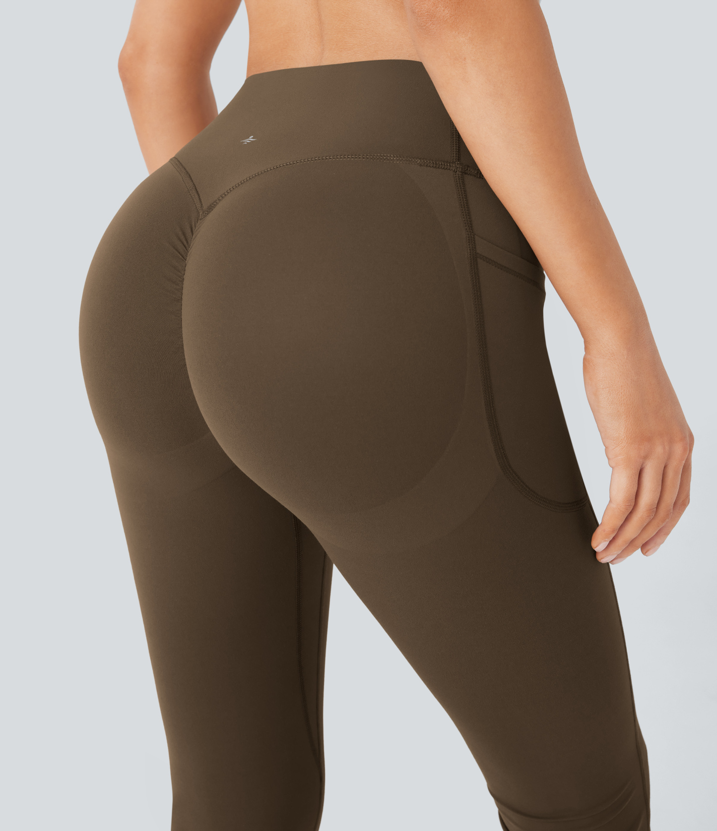 High Waisted Scrunch Butt Lifting Tummy Control Pocket Shaping Yoga Bootcut Leggings