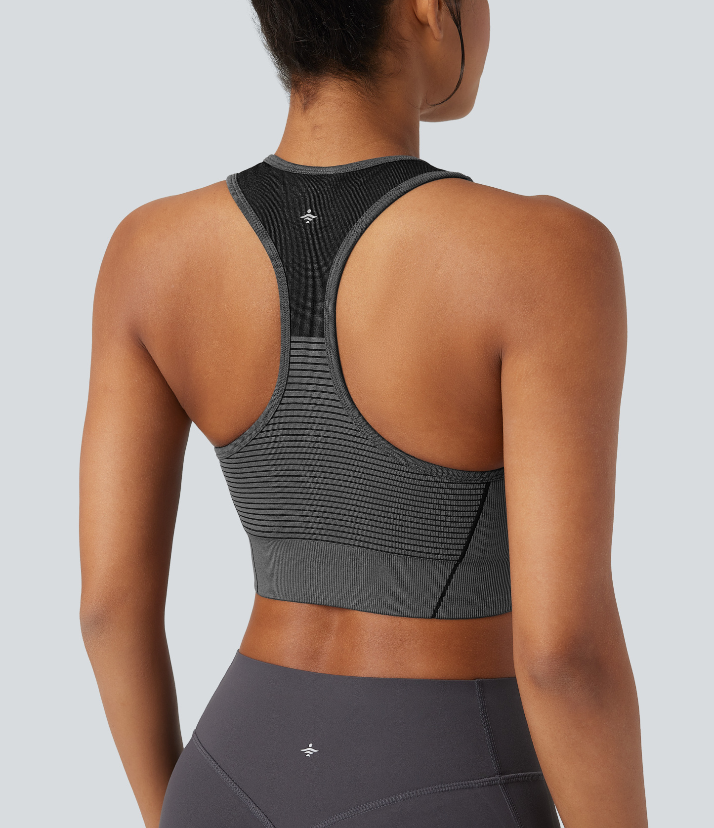 OneForm Seamless Flow Low Support Racerback Yoga Sports Bra