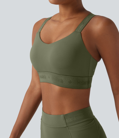 Medium Support Quick Dry Running Sports Bra