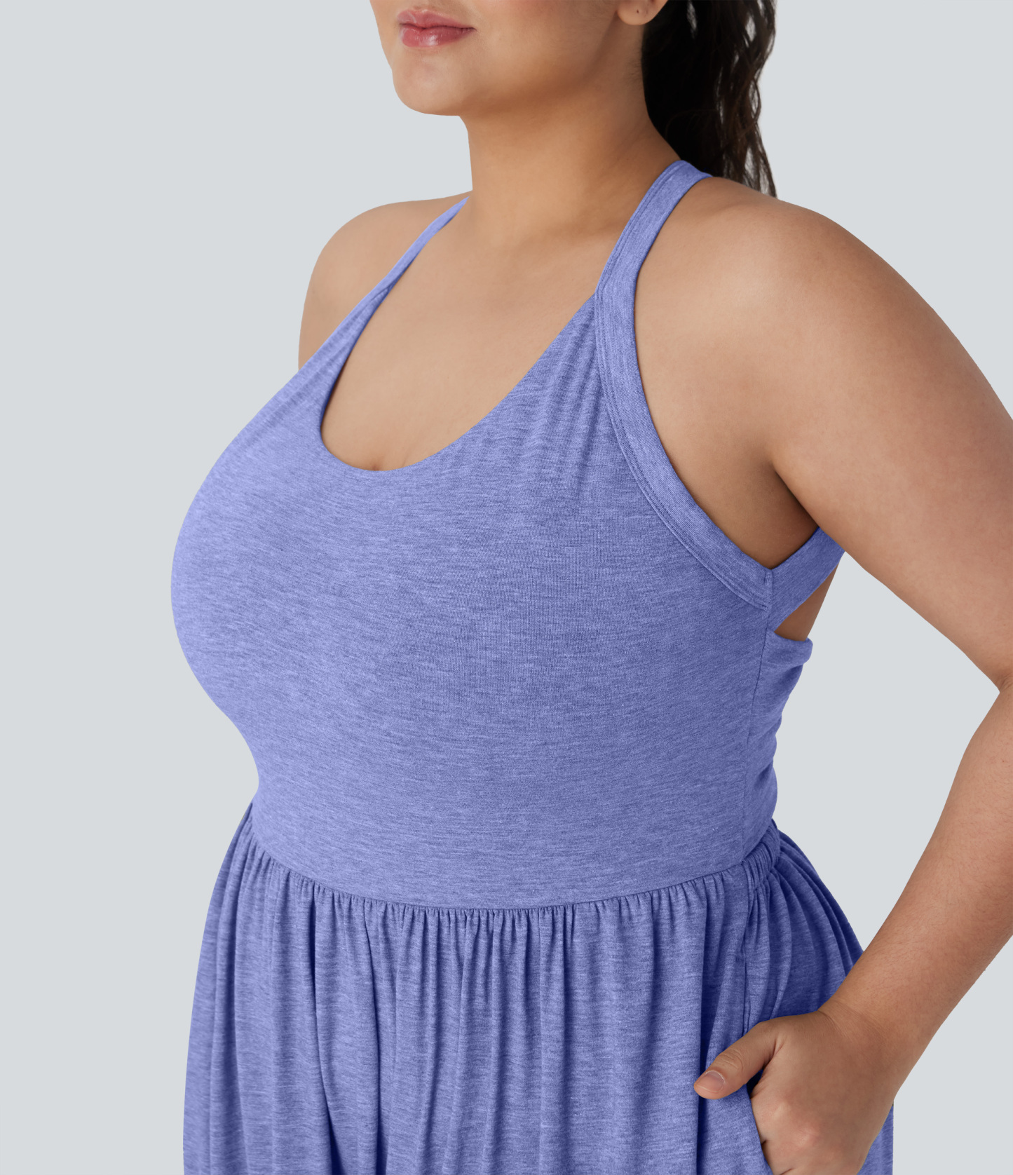 Harem Casual Plus Size Jumpsuit with Pocket-Easy Peezy Edition