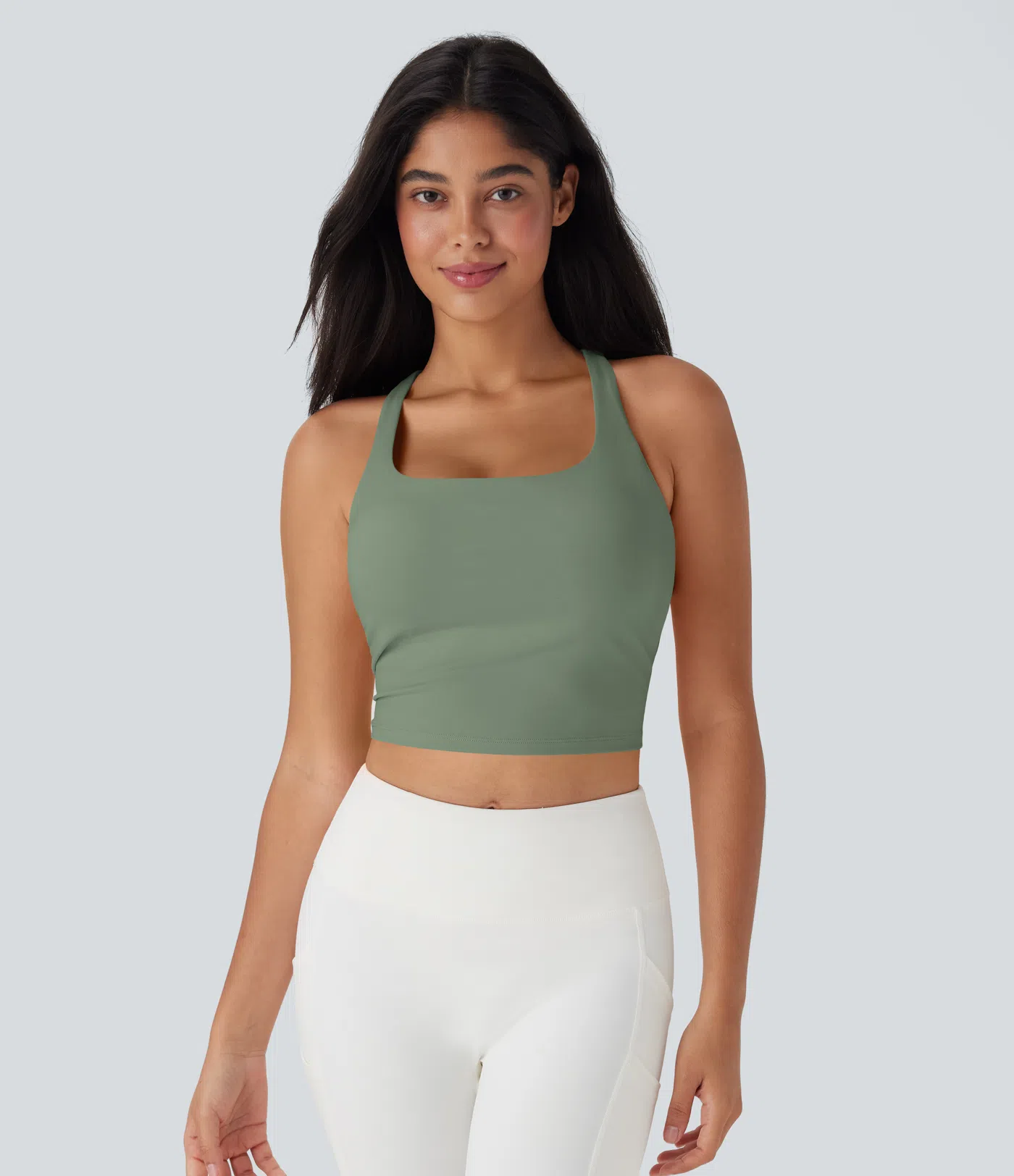 Navel Yoga Vest D-F Cup