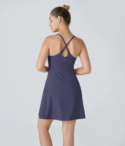 Backless Extended Plush Sports Dress-easy To Wear And Take Off Version