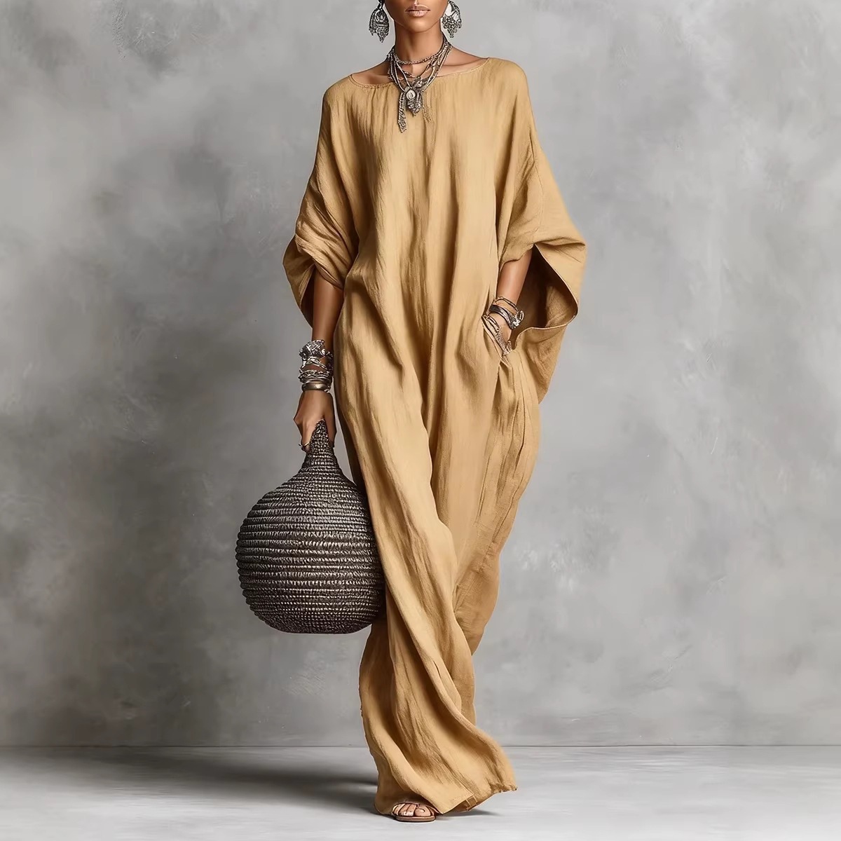 Oversized Maxi Dress