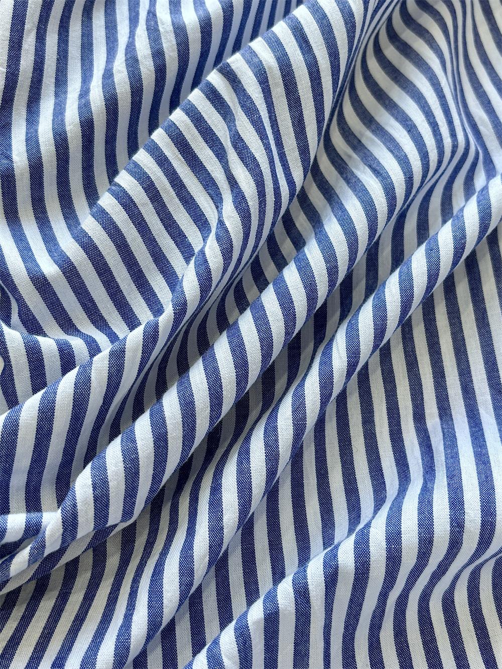 Chouyatou Women's Casual Long Sleeve Button Down Loose Striped Cotton Maxi Shirt Dress Grey Caftan Comfy Basic Batwing Sleeves Breathable Lightweight Beach Clothes Womenswear Bikini Elegant Fit