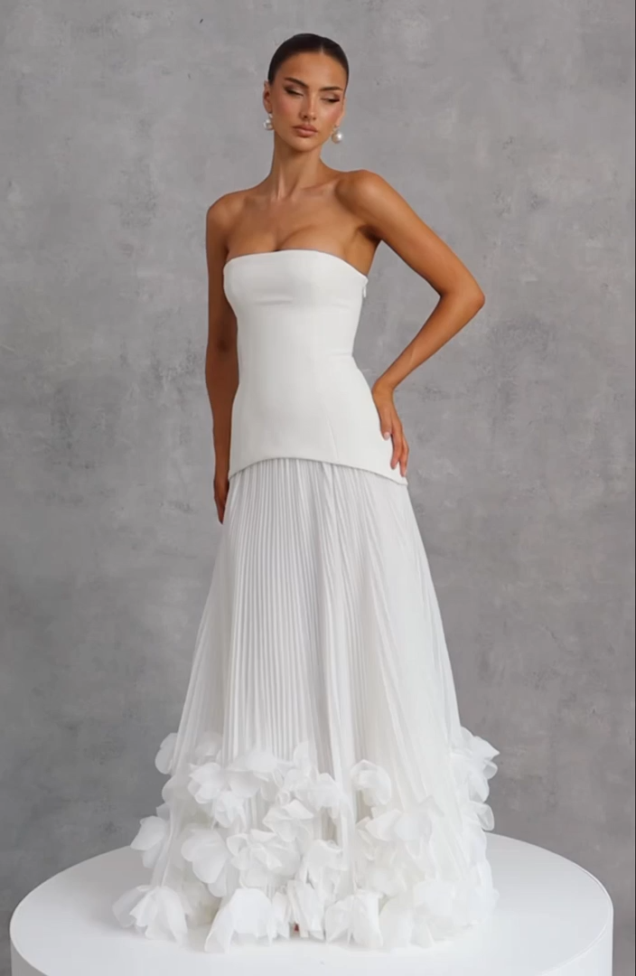 Seraphina Gown - Cherry Lacquer