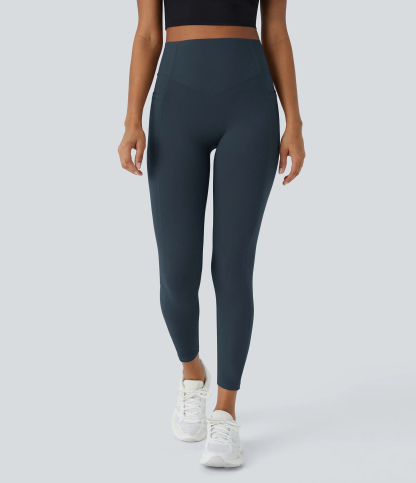 High Waisted Scrunch Butt Lifting Tummy Control Pocket Shaping Training Leggings