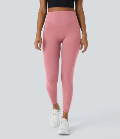 High Waisted Scrunch Butt Lifting Tummy Control Pocket Shaping Training Leggings