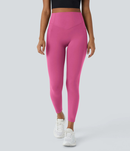 High Waisted Scrunch Butt Lifting Tummy Control Pocket Shaping Training Leggings