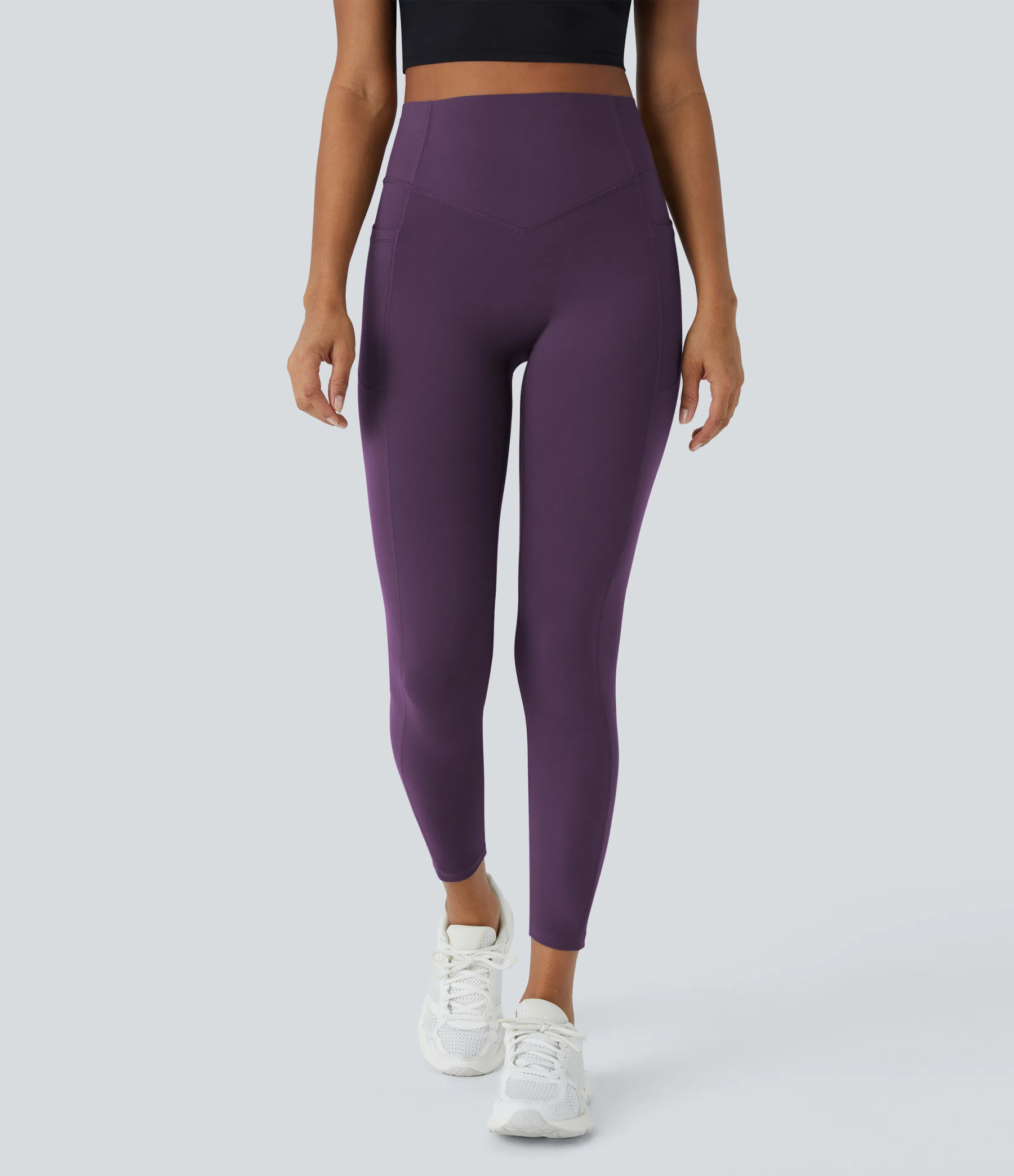 High Waisted Scrunch Butt Lifting Tummy Control Pocket Shaping Training Leggings