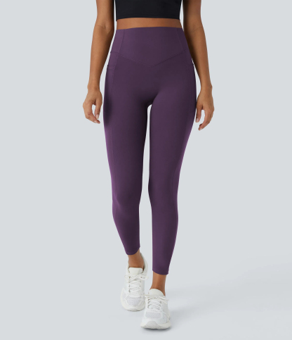 High Waisted Scrunch Butt Lifting Tummy Control Pocket Shaping Training Leggings