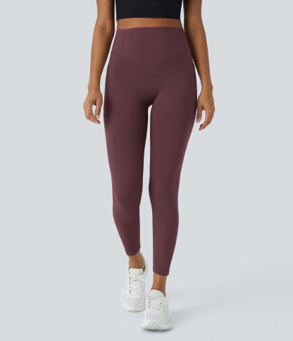 High Waisted Scrunch Butt Lifting Tummy Control Pocket Shaping Training Leggings