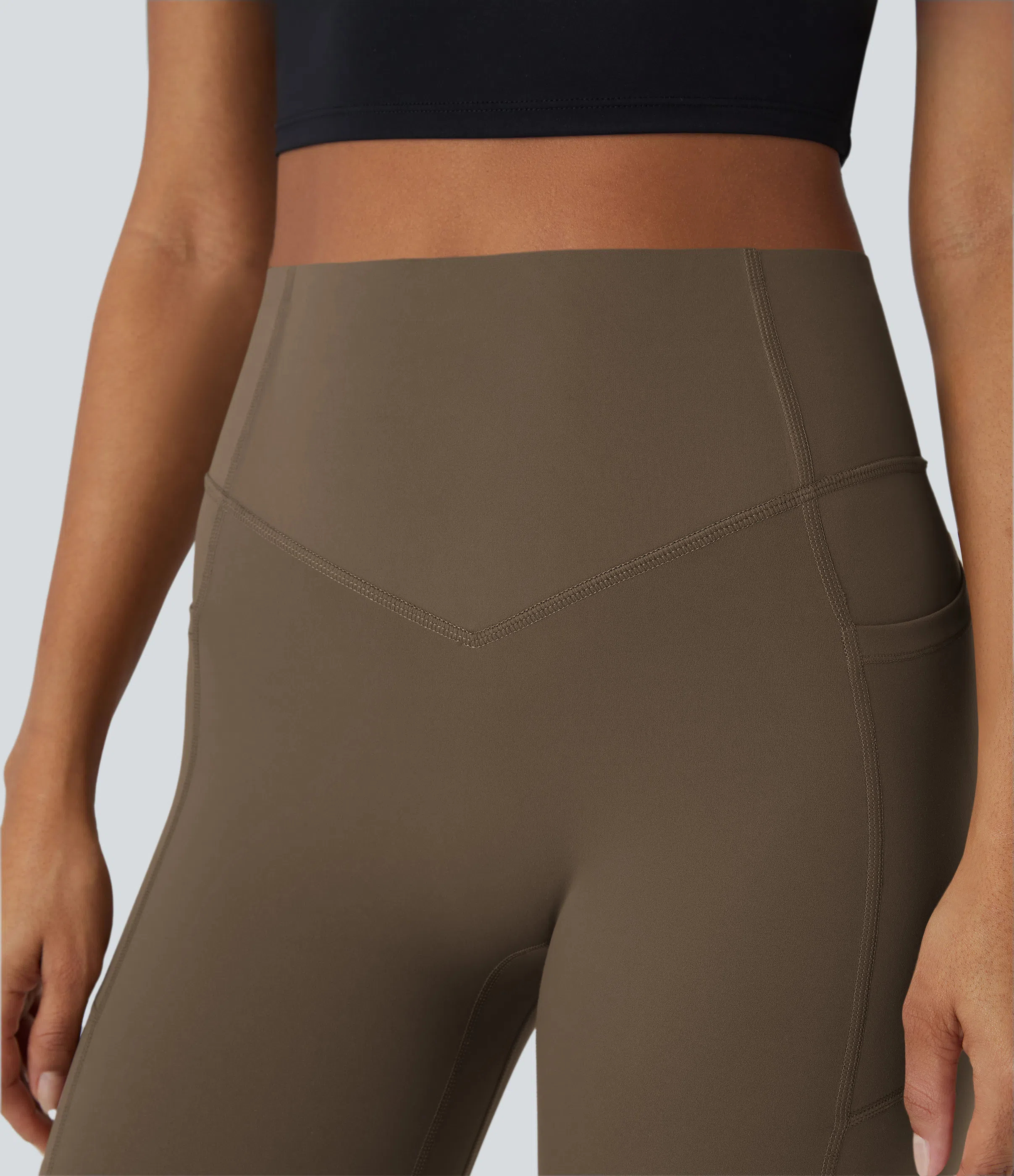 High Waisted Scrunch Butt Lifting Tummy Control Pocket Shaping Training Leggings