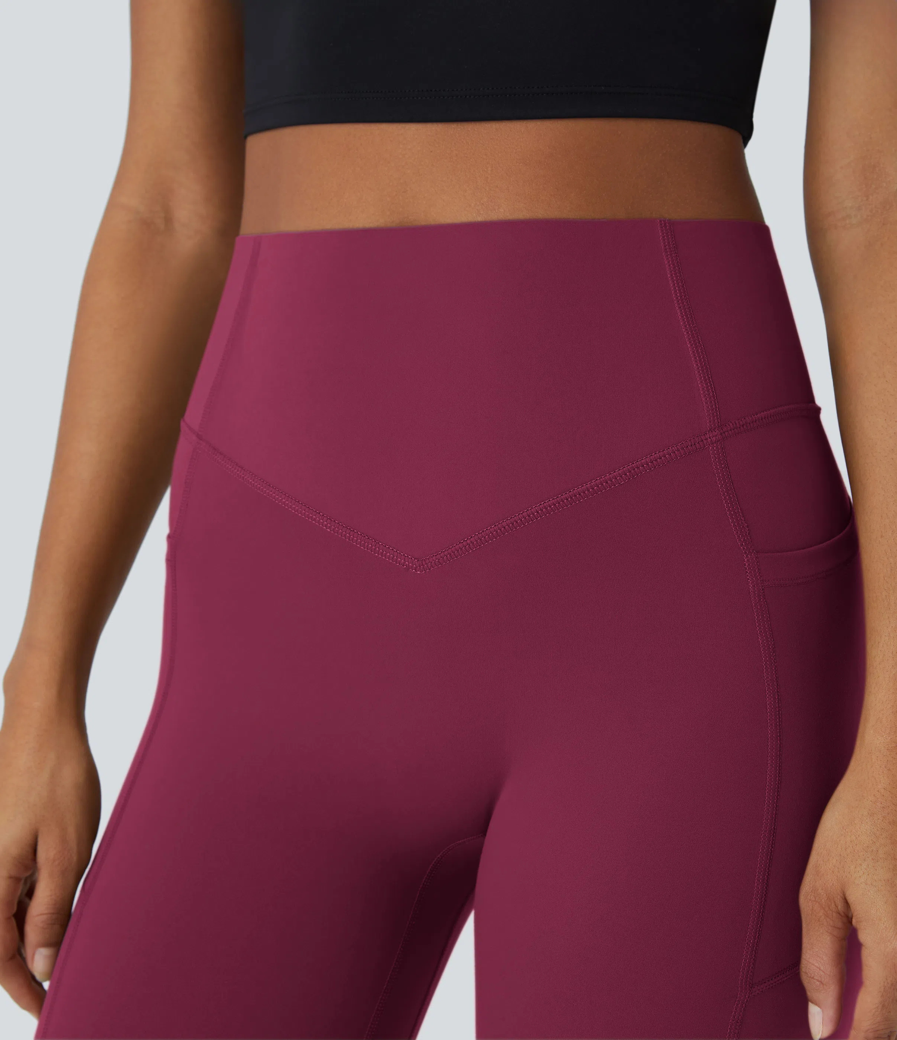 High Waisted Scrunch Butt Lifting Tummy Control Pocket Shaping Training Leggings