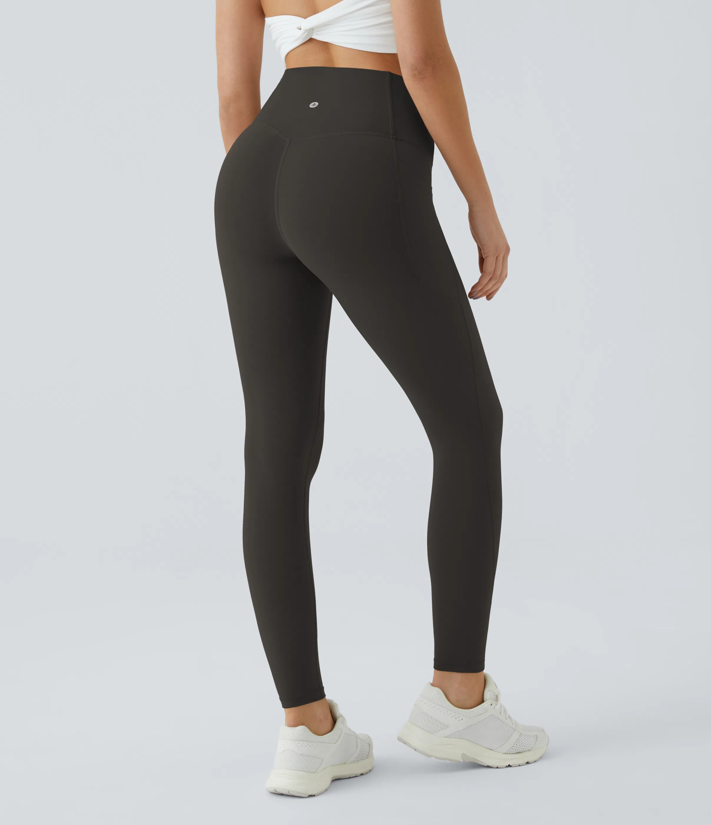 High Waisted Tummy Control Pocket Shaping Training Leggings