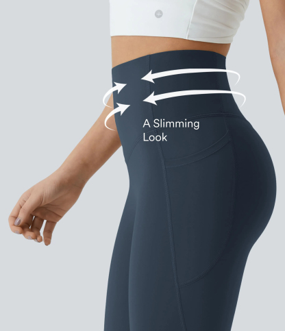 High Waisted Scrunch Butt Lifting Tummy Control Pocket Shaping Training Leggings