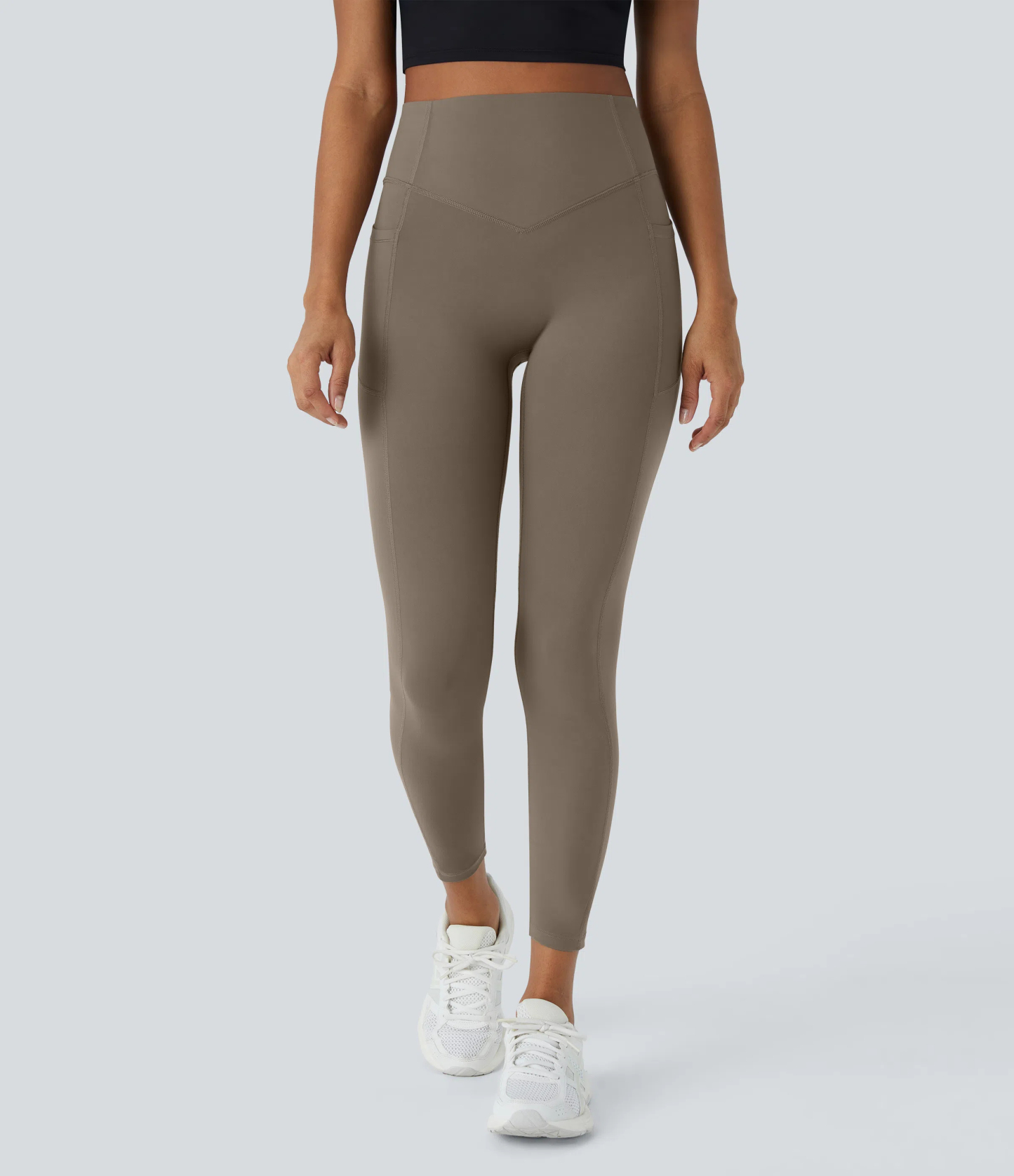 High Waisted Scrunch Butt Lifting Tummy Control Pocket Shaping Training Leggings