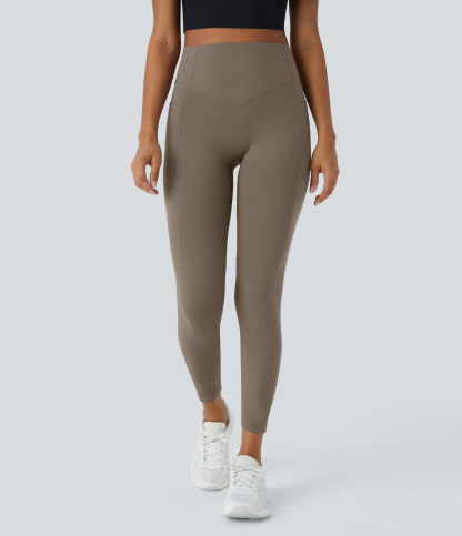 High Waisted Scrunch Butt Lifting Tummy Control Pocket Shaping Training Leggings