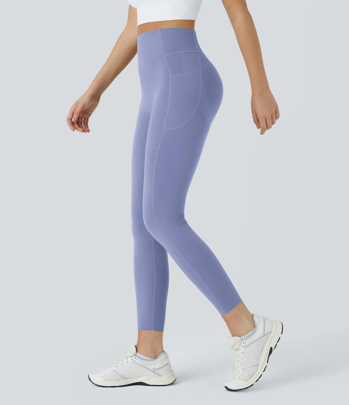 High Waisted Scrunch Butt Lifting Tummy Control Pocket Shaping Training Leggings