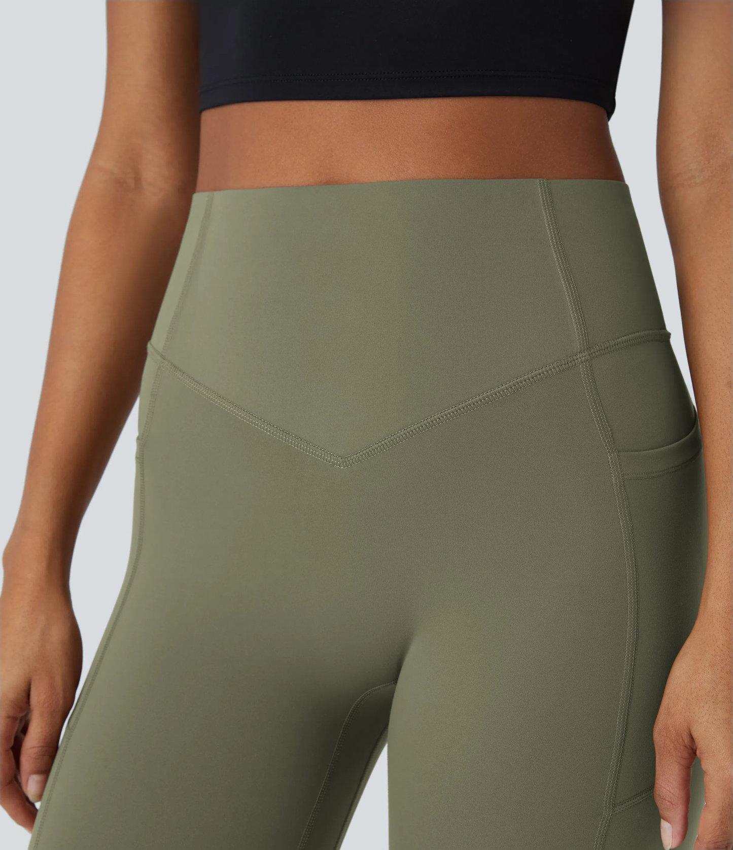 High Waisted Scrunch Butt Lifting Tummy Control Pocket Shaping Training Leggings