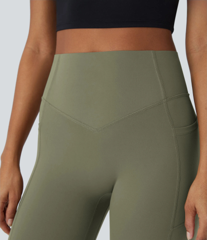 High Waisted Scrunch Butt Lifting Tummy Control Pocket Shaping Training Leggings