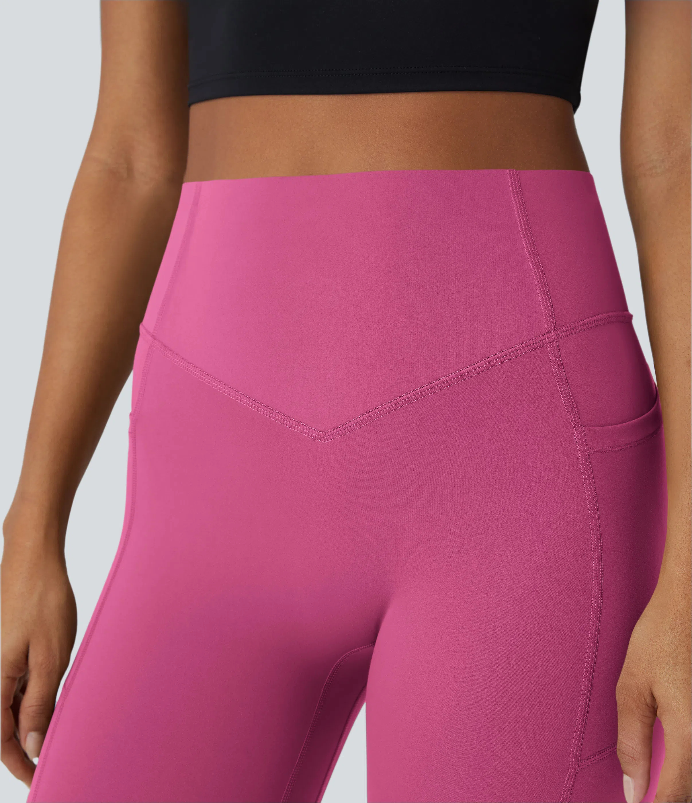 High Waisted Scrunch Butt Lifting Tummy Control Pocket Shaping Training Leggings