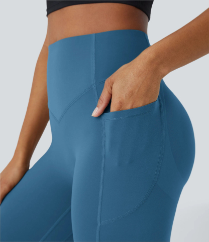 High Waisted Scrunch Butt Lifting Tummy Control Pocket Shaping Training Leggings
