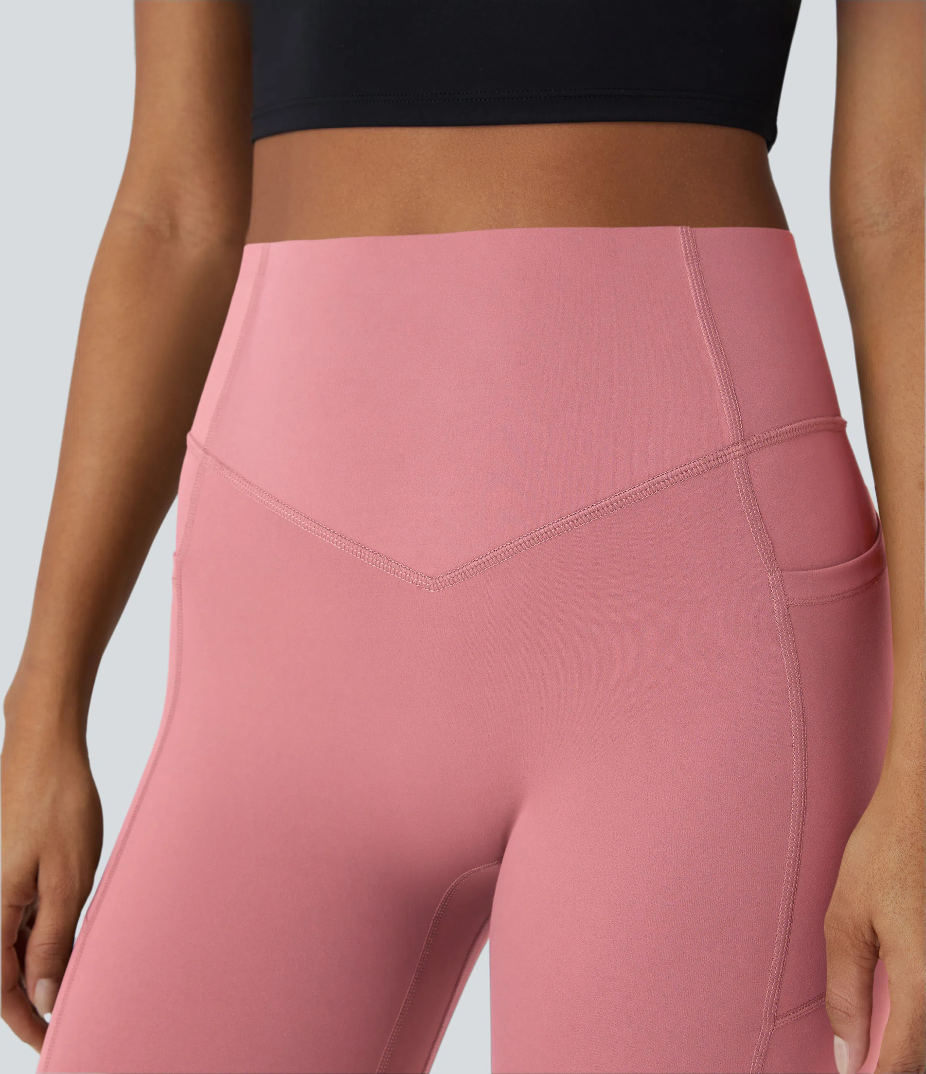 High Waisted Scrunch Butt Lifting Tummy Control Pocket Shaping Training Leggings