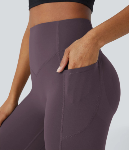 High Waisted Scrunch Butt Lifting Tummy Control Pocket Shaping Training Leggings