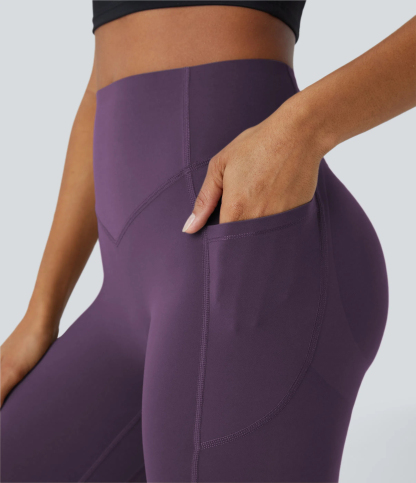 High Waisted Scrunch Butt Lifting Tummy Control Pocket Shaping Training Leggings
