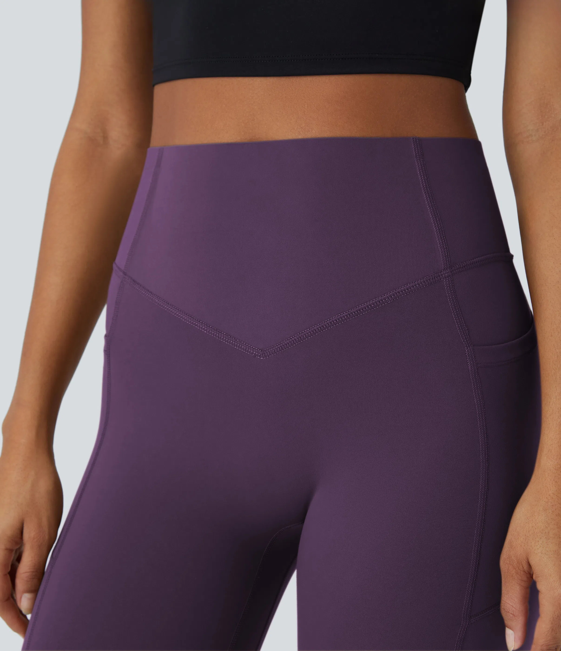 High Waisted Scrunch Butt Lifting Tummy Control Pocket Shaping Training Leggings