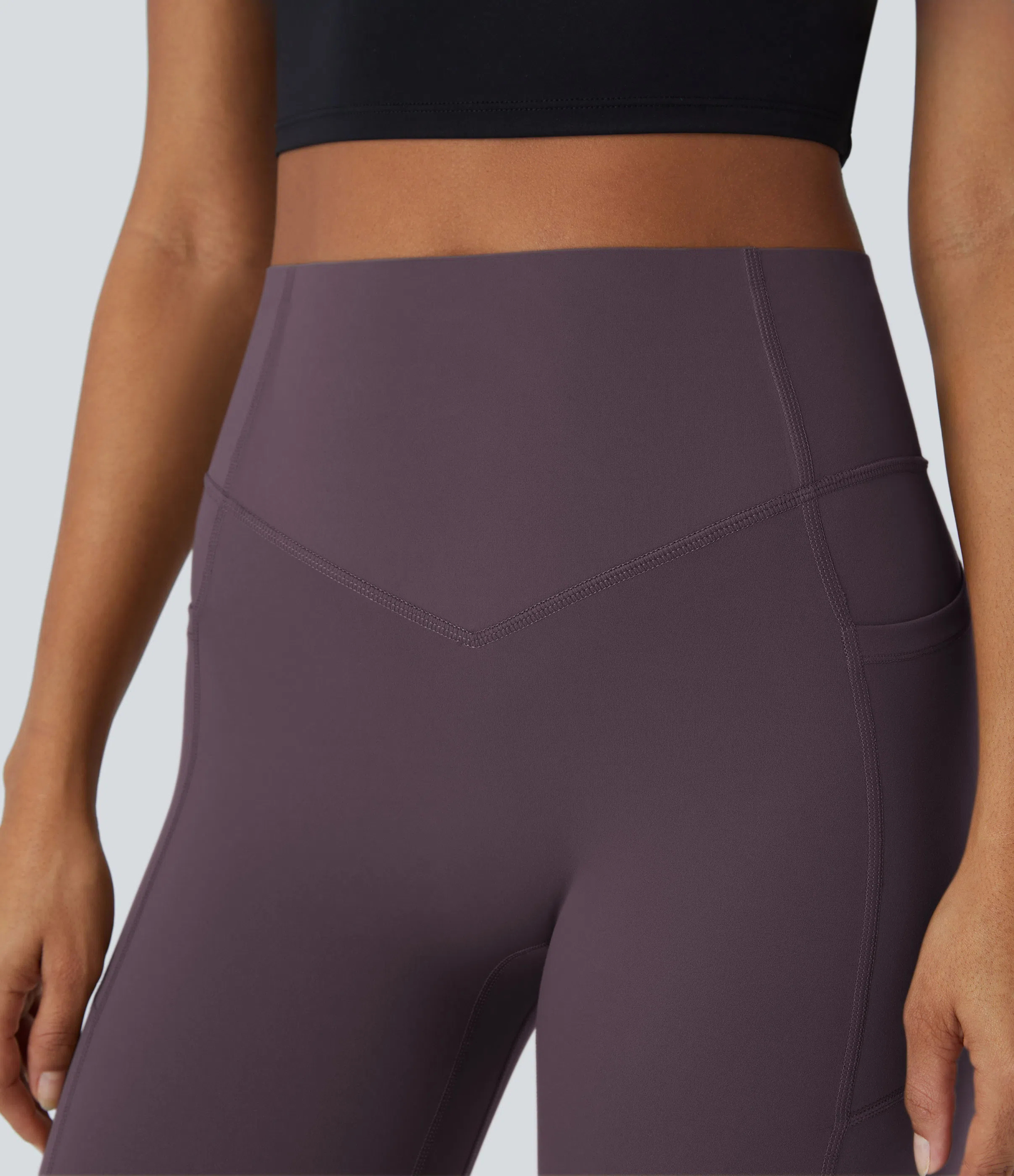 High Waisted Scrunch Butt Lifting Tummy Control Pocket Shaping Training Leggings