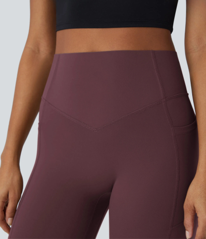 High Waisted Scrunch Butt Lifting Tummy Control Pocket Shaping Training Leggings
