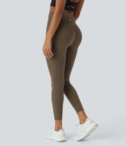 High Waisted Scrunch Butt Lifting Tummy Control Pocket Shaping Training Leggings