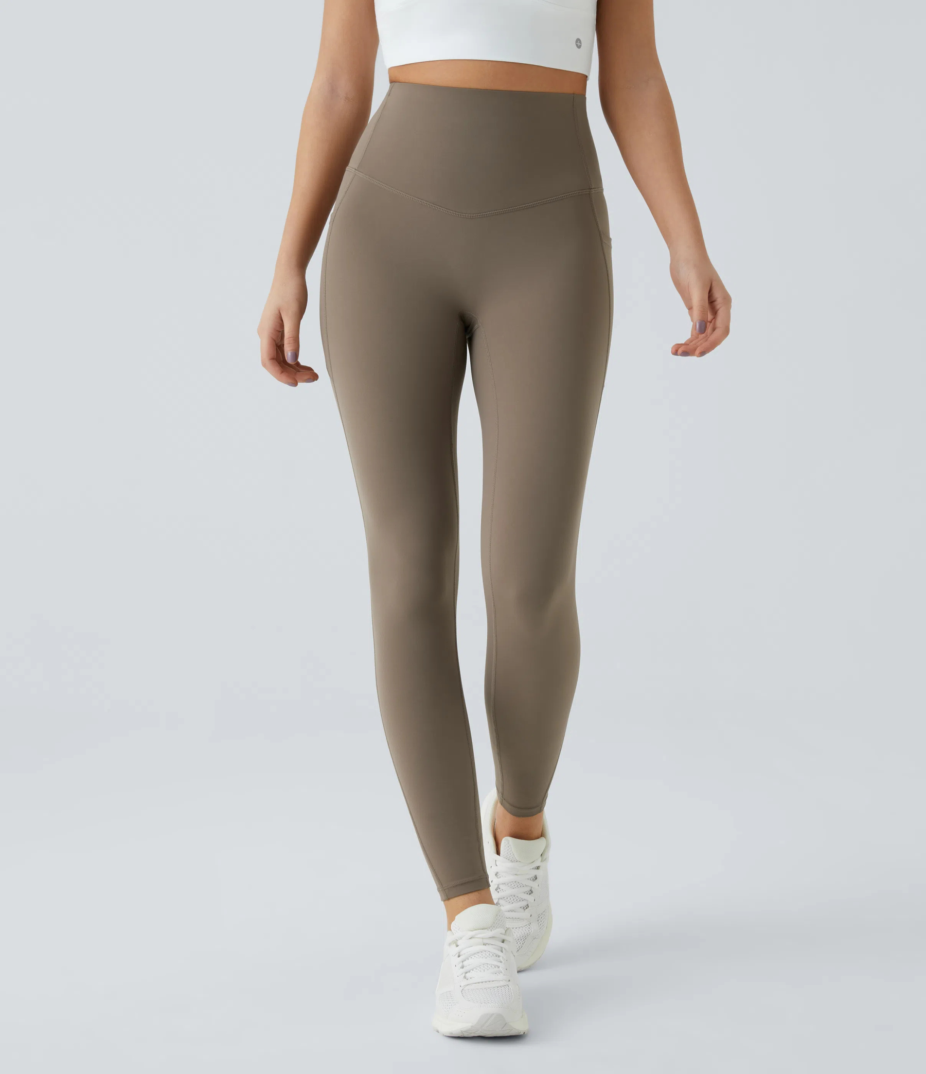 High Waisted Tummy Control Pocket Shaping Training Leggings
