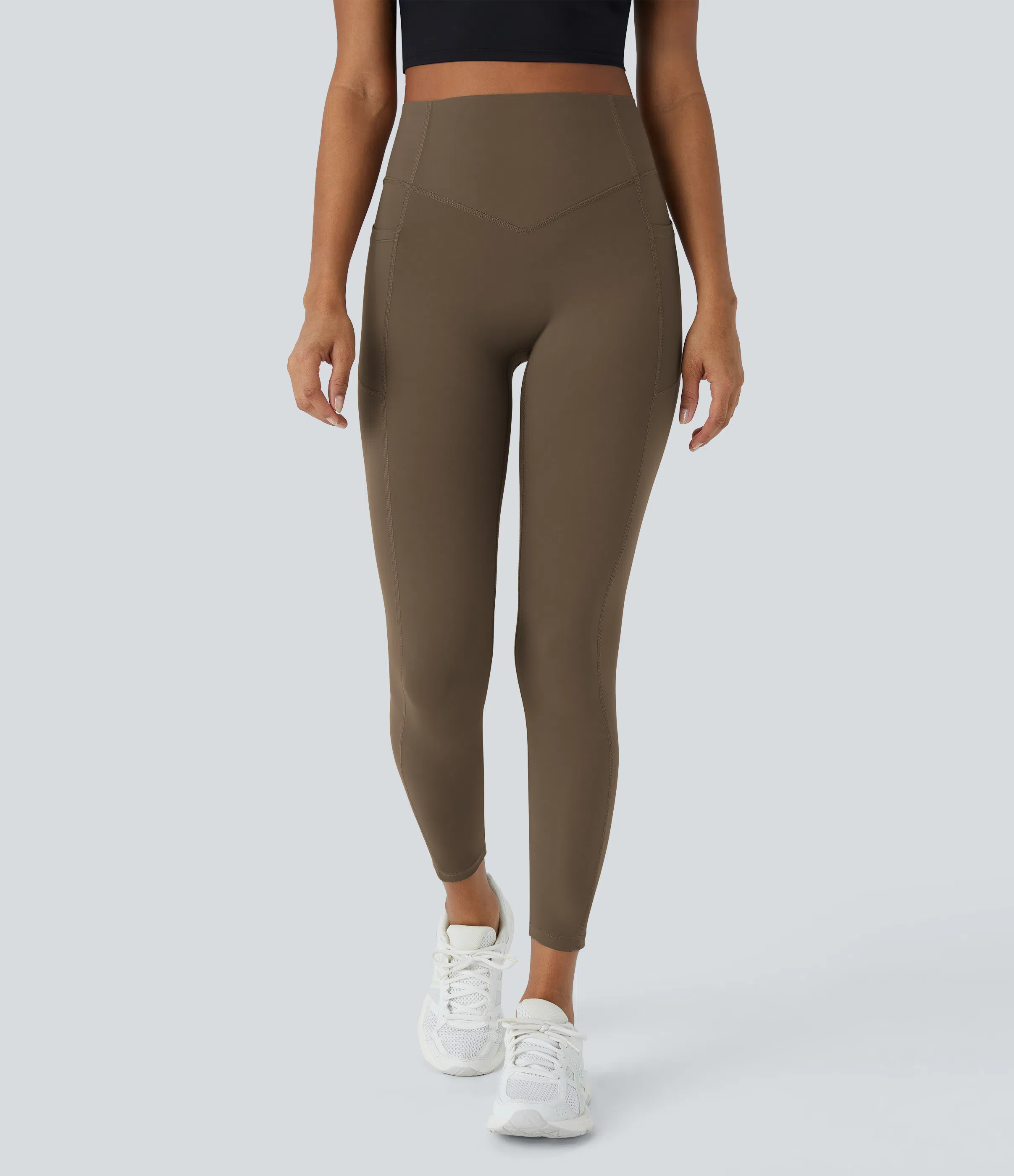 High Waisted Scrunch Butt Lifting Tummy Control Pocket Shaping Training Leggings