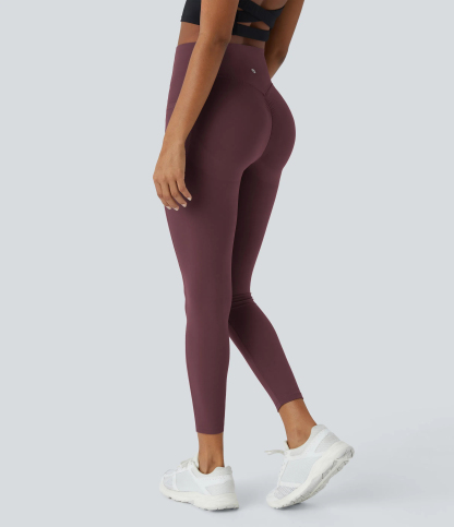 High Waisted Scrunch Butt Lifting Tummy Control Pocket Shaping Training Leggings