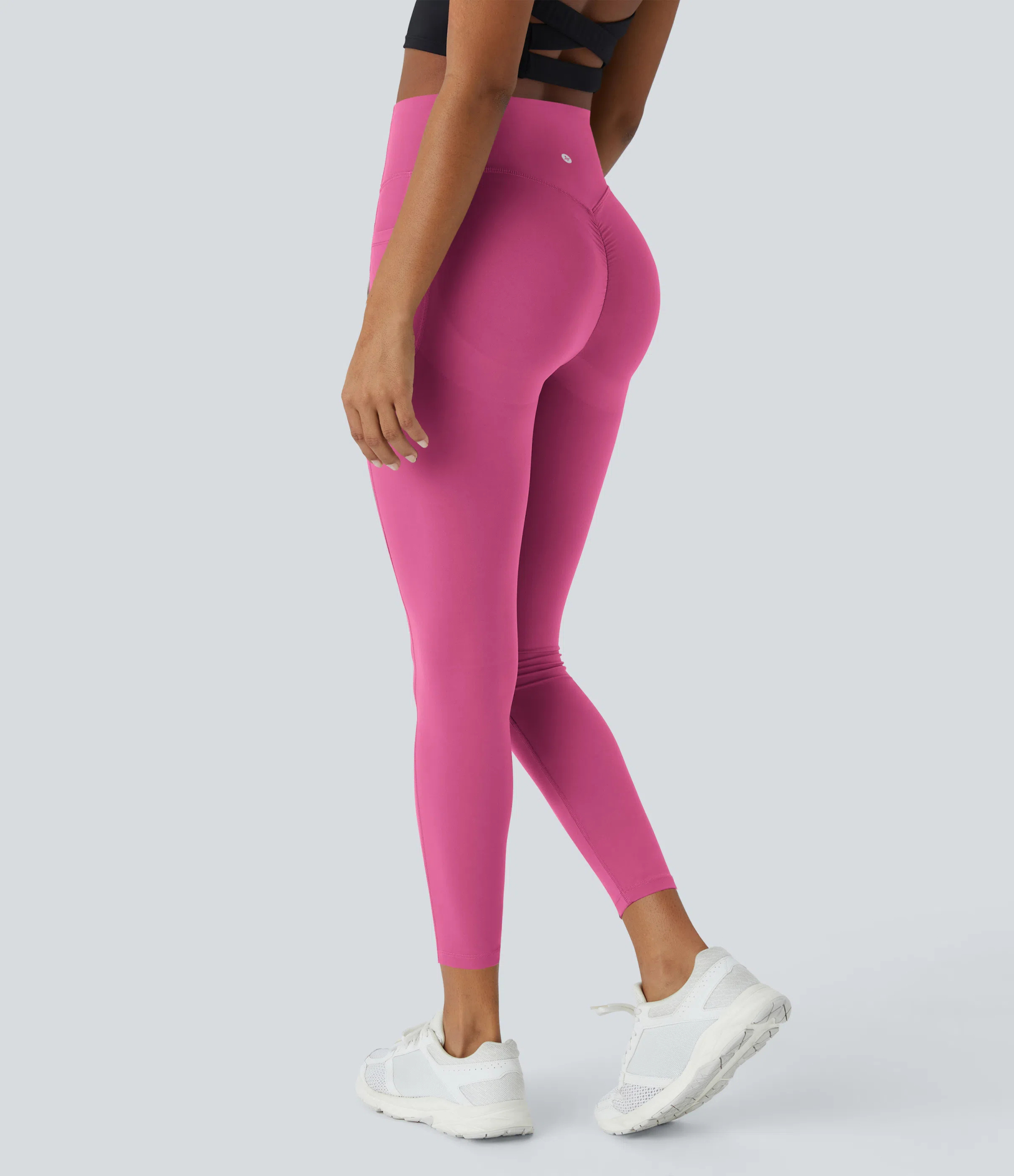High Waisted Scrunch Butt Lifting Tummy Control Pocket Shaping Training Leggings