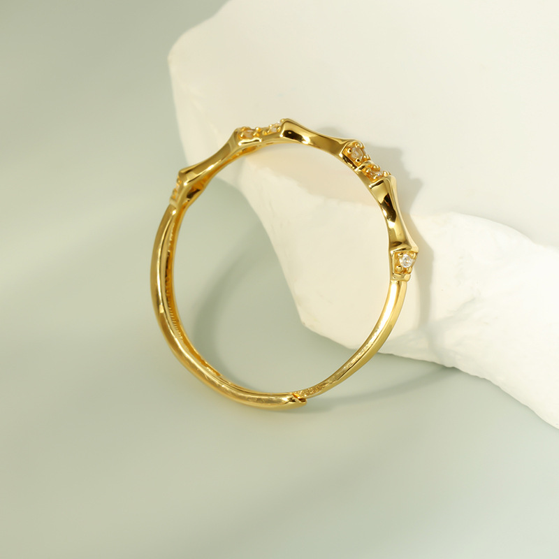 Angled perspective showcasing adjustable feature and silver quality details