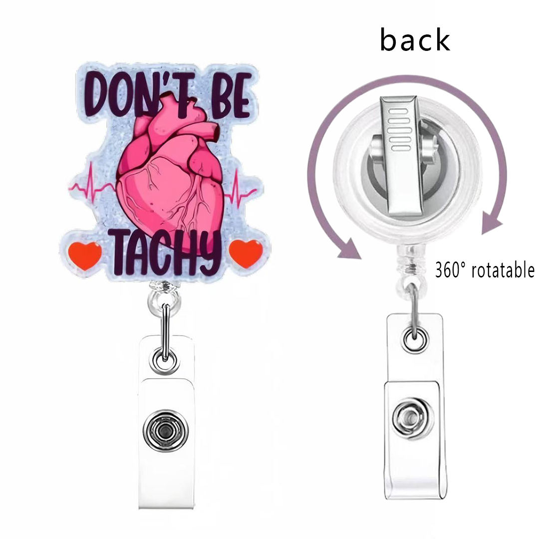 77 Retractable ID Name Badge Holder Reels with Swivel Alligator Clip  Cute Gifts