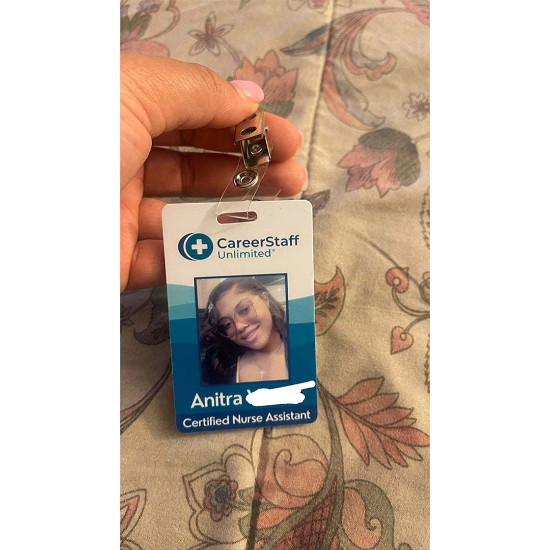 Customized photo ID card badge, customized ID card recognition badge, personalized name badge, customized name label, photo badge, suitable for employee work office