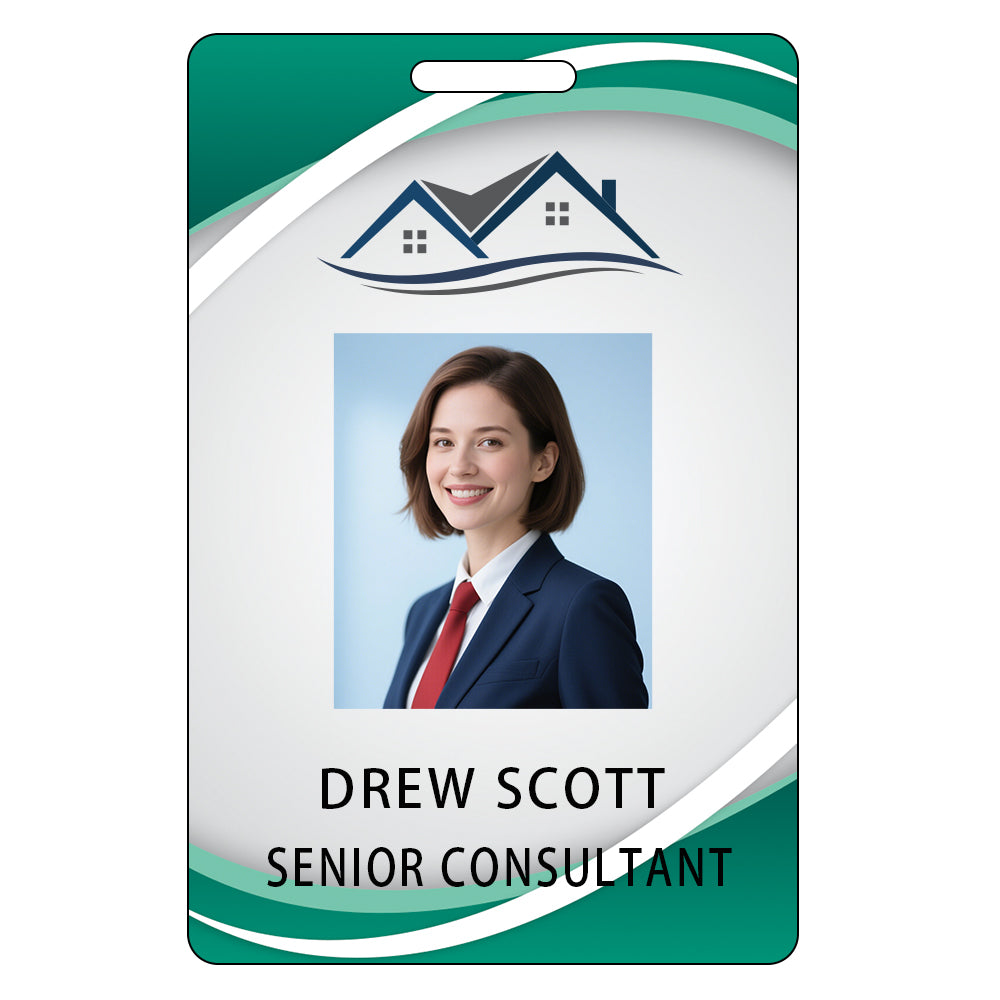 Style Y015 Custom Print Employee ID Badge,customized Id Badge with Name Picture