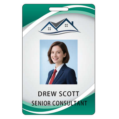 Style Y015 Custom Print Employee ID Badge,customized Id Badge with Name Picture