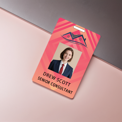 Style Y016 Custom Print Employee ID Badge,customized Id Badge with Name Picture