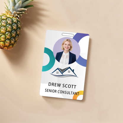 Style Y047 Custom Print Employee ID Badge,customized Id Badge with Name Picture