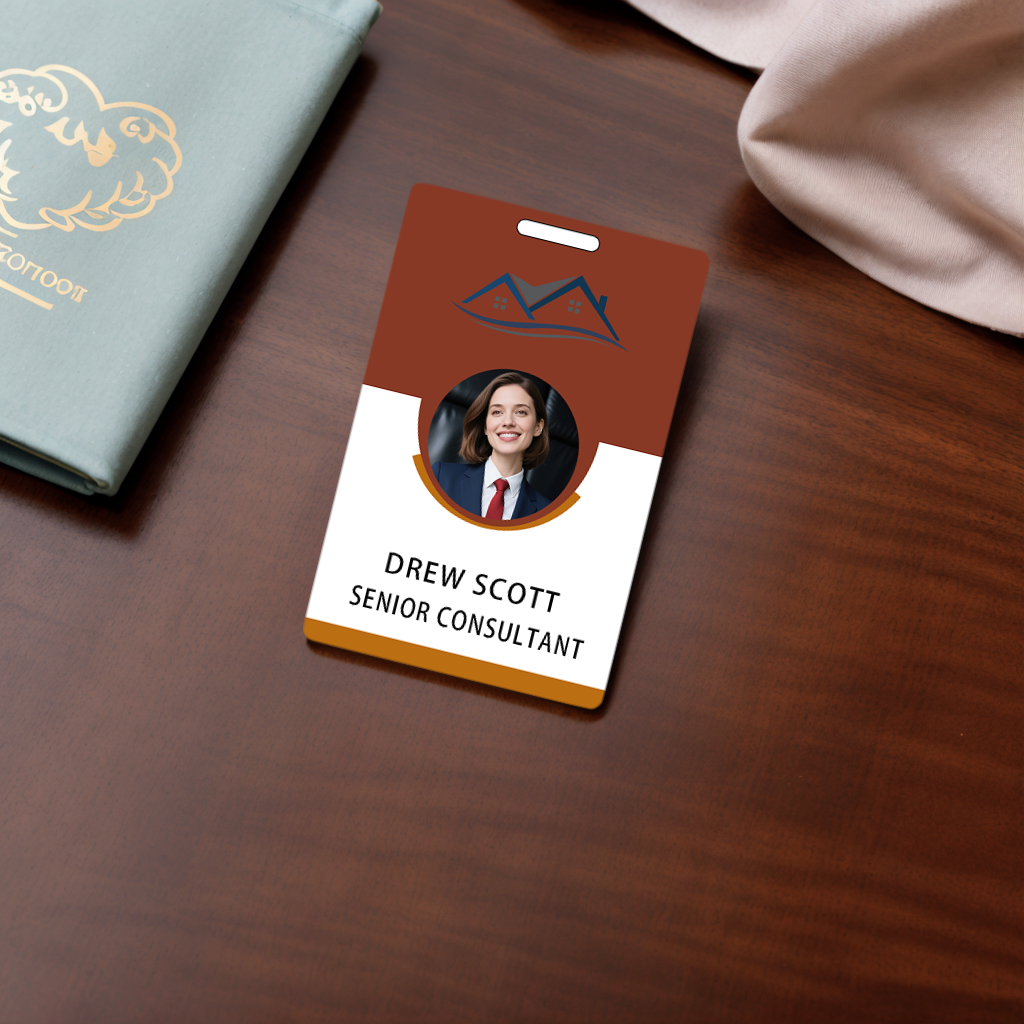Style Y014 Custom Print Employee ID Badge,customized Id Badge with Name Picture