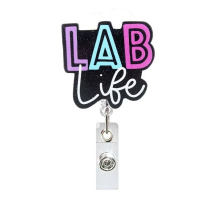 100 Retractable ID Name Badge Holder Reels with Swivel Alligator Clip  Cute Gifts