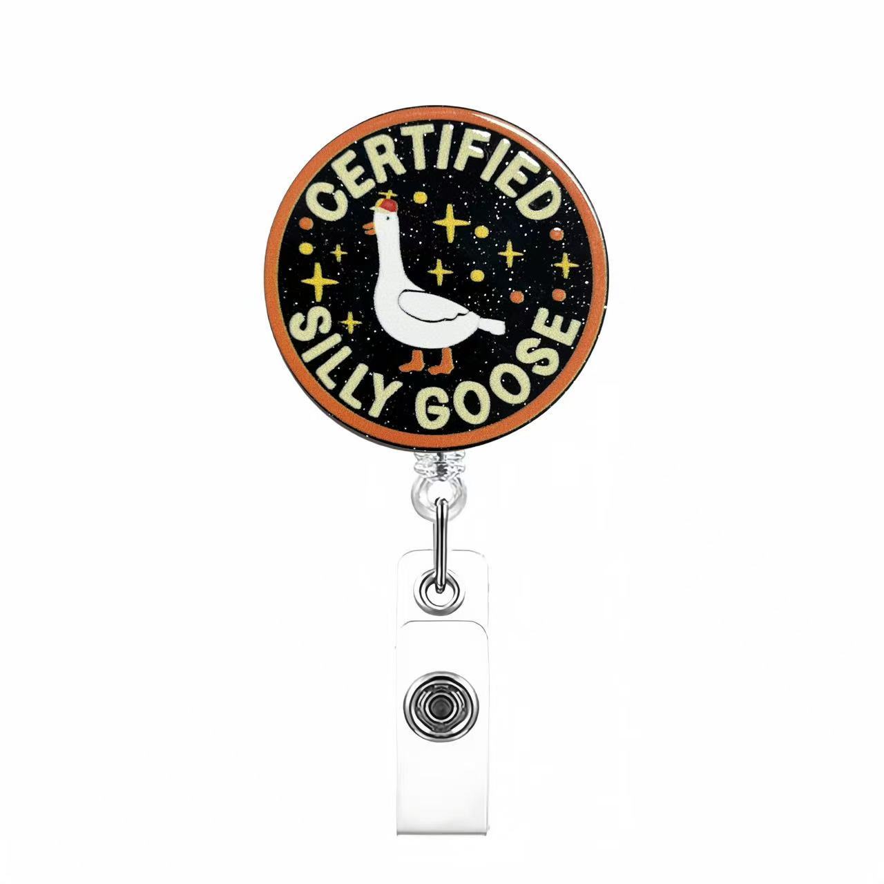 88 Retractable ID Name Badge Holder Reels with Swivel Alligator Clip  Cute Gifts