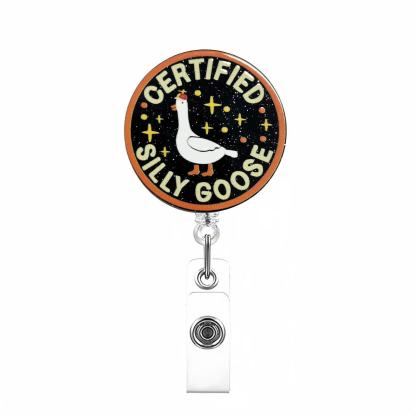 88 Retractable ID Name Badge Holder Reels with Swivel Alligator Clip  Cute Gifts
