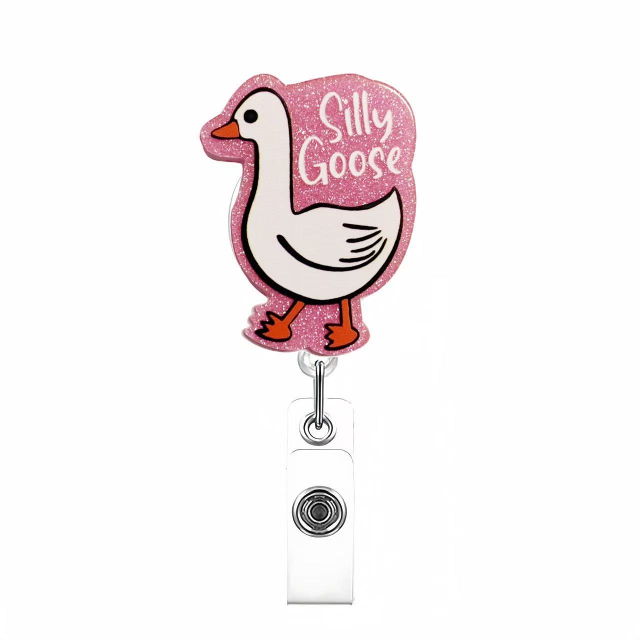 88 Retractable ID Name Badge Holder Reels with Swivel Alligator Clip  Cute Gifts