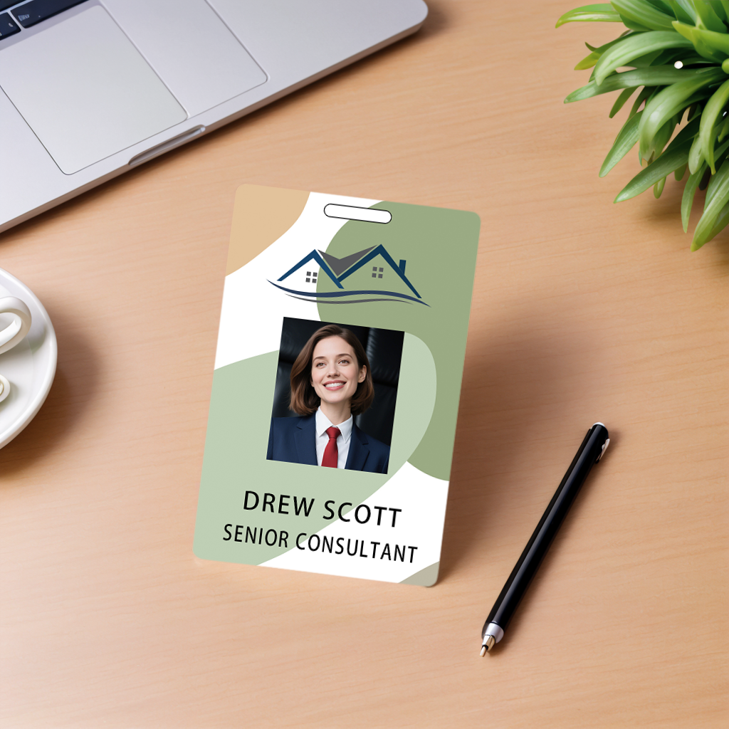 Style Y24 Custom Print Employee ID Badge,customized Id Badge with Name Picture